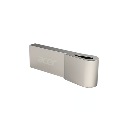Acer UF300 USB 3.2 Gen 1 Metal USB Flash Drive with durable metallic body and high-speed data transfer for everyday storage and backup.