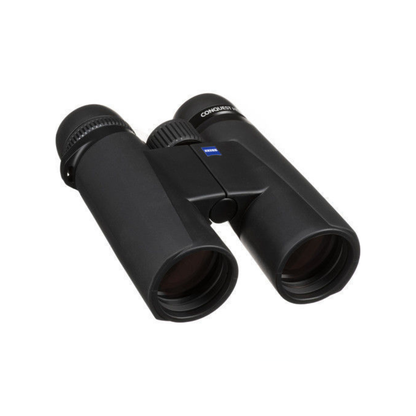 Unboxed ZEISS Conquest HD 8x42 binoculars with premium HD optics for birdwatching, wildlife observation, hunting, travel, and outdoor adventures, available at Camera Club.