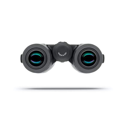 Unboxed Zeiss Terra ED 8x42 binoculars in black for birdwatching, wildlife observation, travel, and outdoor adventures. Available at Camera Club.