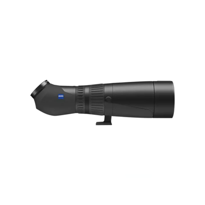 Unboxed ZEISS Victory Harpia 85 Angled Spotting Scope with premium optics for birdwatching, wildlife observation, and long-range viewing, available at Camera Club.