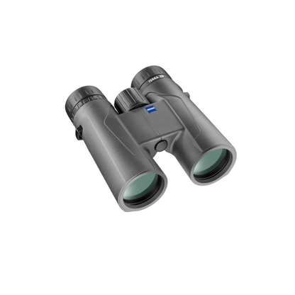 Unboxed ZEISS Terra ED 8x42 black-grey binoculars (524203-9907-000) with premium ED glass for sharp, bright viewing. Available at Camera Club.