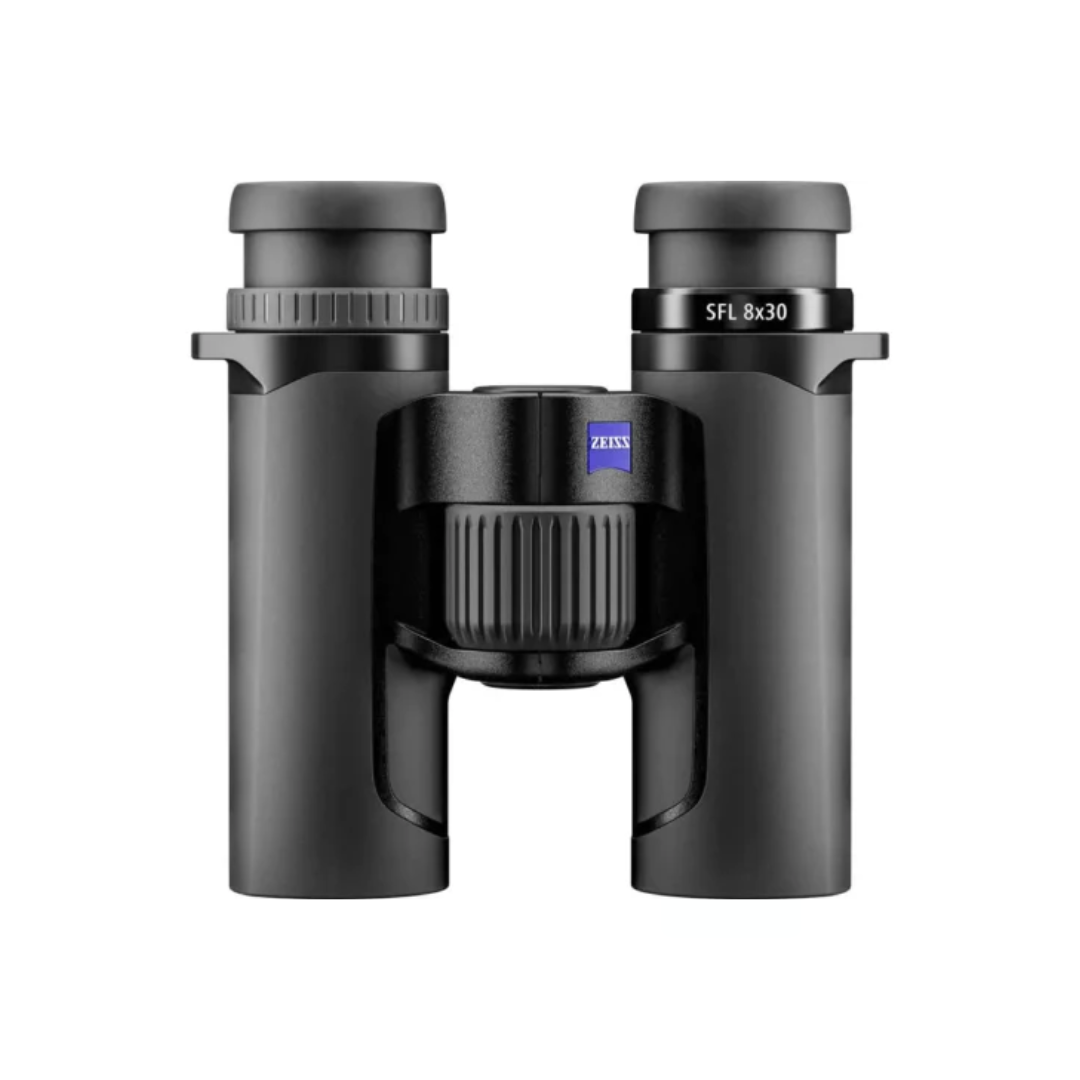Demo ZEISS SFL 8x40 Binoculars with lightweight design, high-transmission optics, and exceptional clarity for birdwatching, wildlife observation, and outdoor adventures.