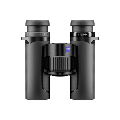 Demo ZEISS SFL 8x40 Binoculars with lightweight design, high-transmission optics, and exceptional clarity for birdwatching, wildlife observation, and outdoor adventures.