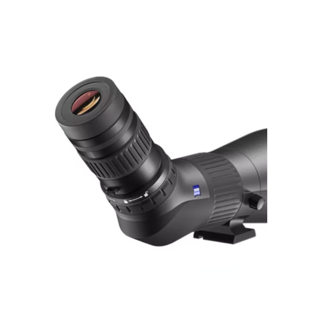 Demo ZEISS Conquest Gavia 85 spotting scope with 30–60x Vario eyepiece, ideal for birdwatching, wildlife observation, nature viewing, and long-range spotting.