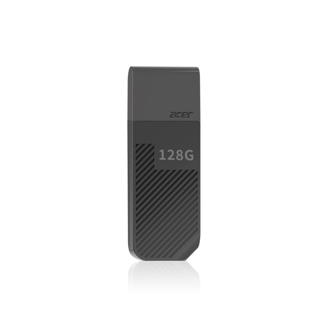 Acer UP300 USB 3.2 Gen 1 USB Flash Drive in Black with high-speed data transfer and compact portable design.