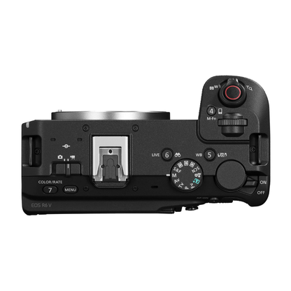 Canon EOS R6 V with RF 20-50mm F4 L IS USM PZ Lens Kit