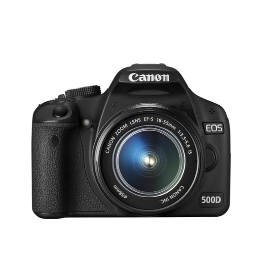 USED I Canon EOS 500D DSLR Camera with EF-S 18-55mm IS Lens Kit