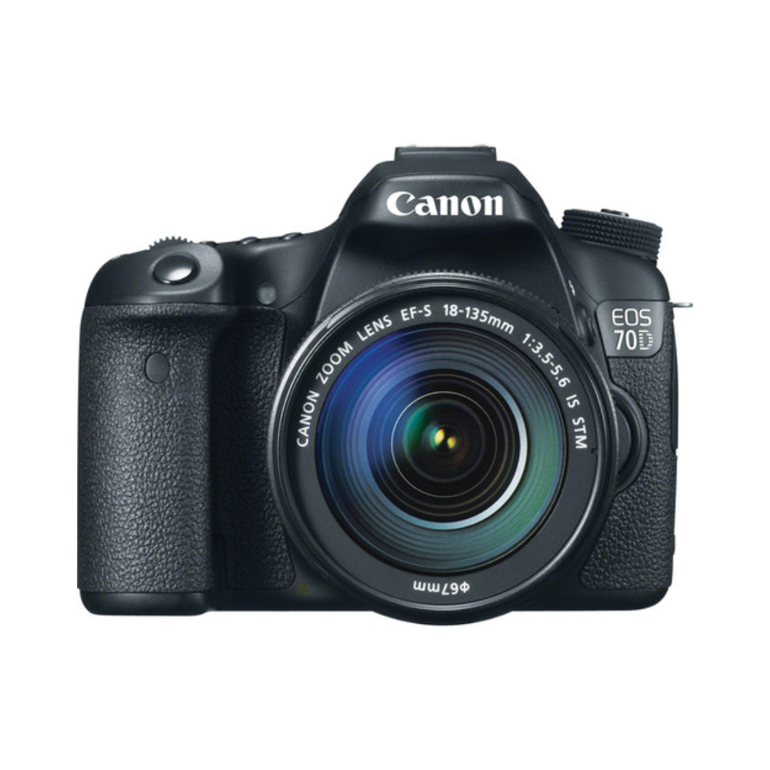 USED I Canon EOS 70D with EF-S 18-135mm f/3.5-5.6 IS STM Lens Kit