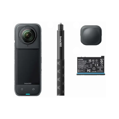 Insta360 X4 Starter Bundle 8K 360 action camera with accessories Camera Club