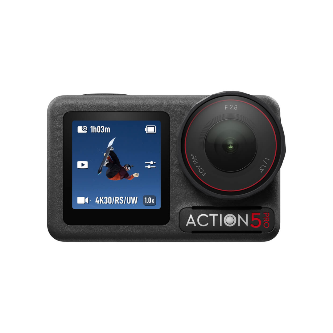 DJI Osmo Action 5 Pro Standard Combo camera with accessories