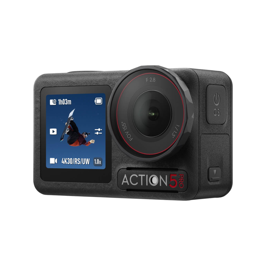 DJI Osmo Action 5 Pro Standard Combo camera with accessories