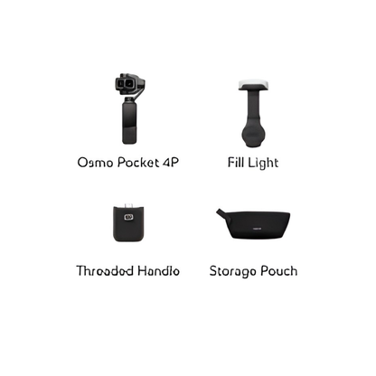 DJI Osmo Pocket 4P Standard Combo I Pocket Gimbal Camera