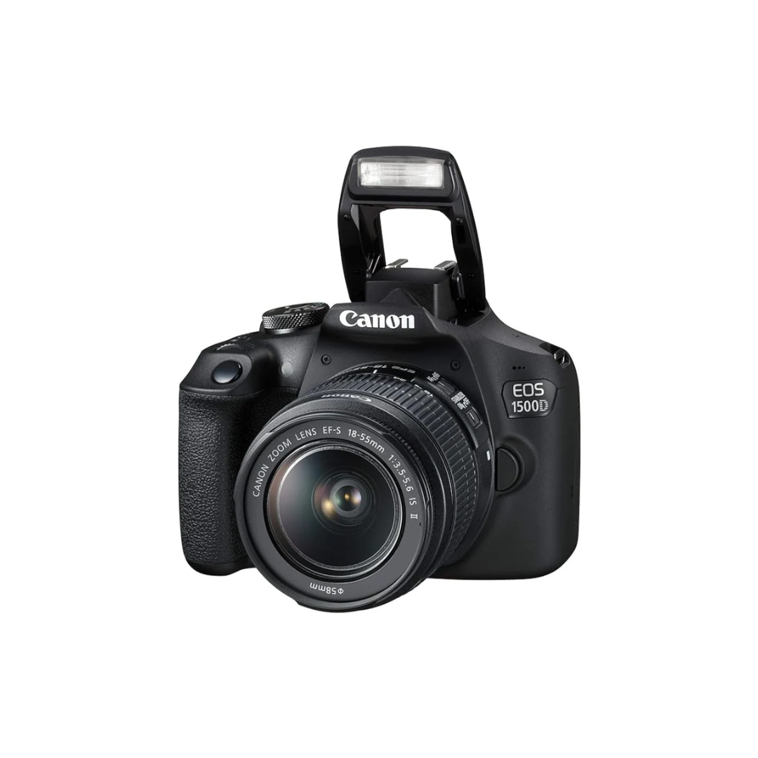 USED | Canon EOS 1500D DSLR Camera Body+ 18-55 mm IS II Lens