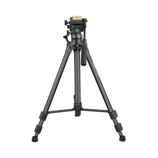 Digitek DPTR-880 Pro Platinum Aluminum Light Weight Tripod with Fluid Video Head