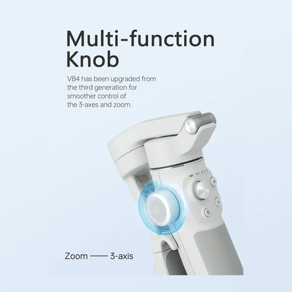 FEIYU VB 4 3-Axis handheld smartphone gimbal stabilizer for mobile video recording and content creation