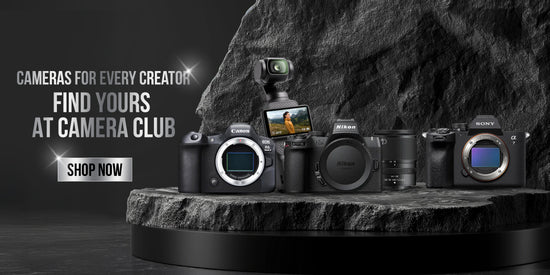 Buy Cameras Online – DSLR, Mirrorless & More | Camera Club India