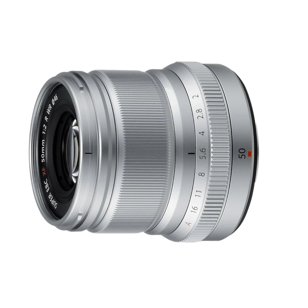 Fujifilm XF 50mm F2 R WR Silver Lens for Fujifilm X-Mount