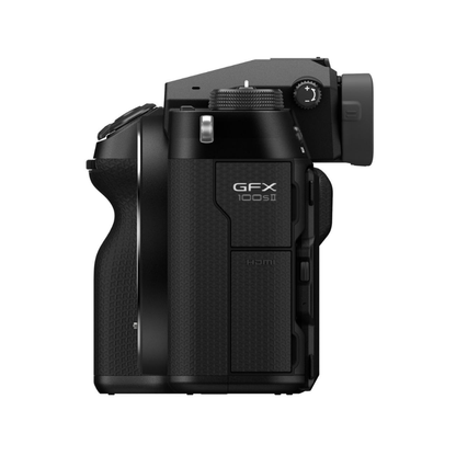 Fujifilm GFX series medium format mirrorless camera body high resolution professional camera