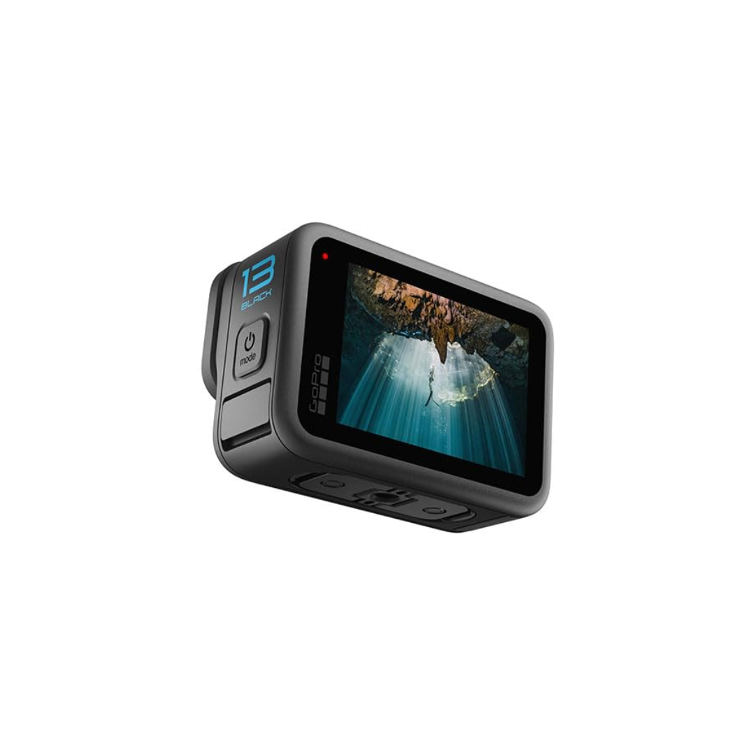 UNBOXED GoPro HERO13 Black action camera with 5.3K video recording, 27MP photo capture, and advanced image stabilization.