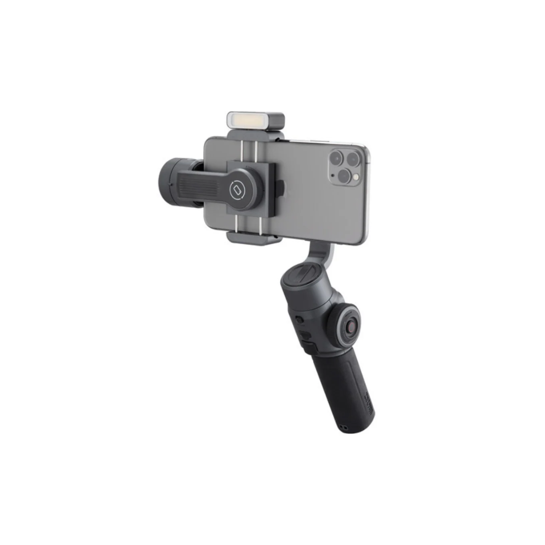 UNBOXED Zhiyun Smooth-5 smartphone gimbal stabilizer for mobile filmmaking and smooth video recording at Camera Club.