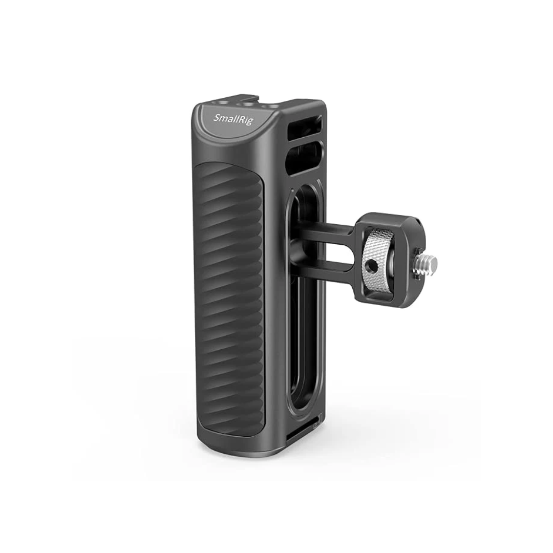 SMALLRIG aluminum side handle with cold shoe and 1/4 threads for smartphone rigs