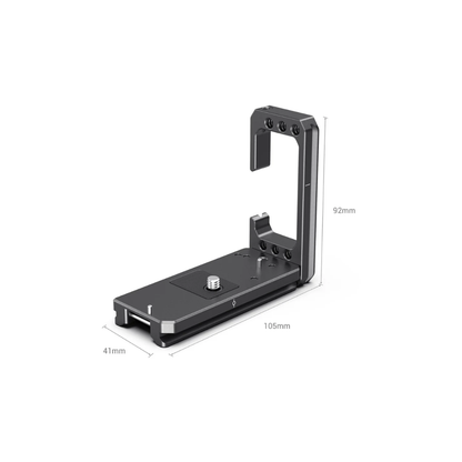 SmallRig L-Bracket mounted on Canon EOS R5 and R6 mirrorless camera body