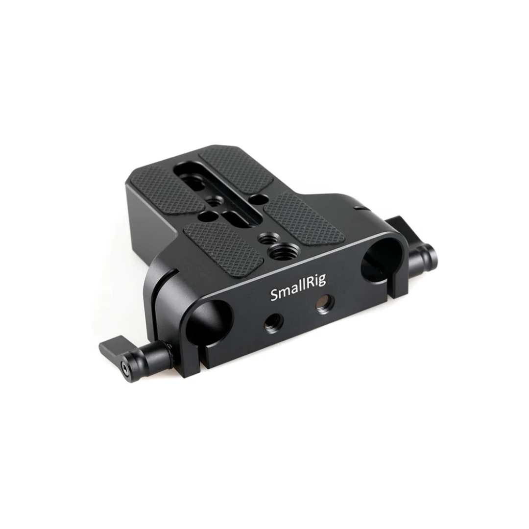 SmallRig HDMI and USB Type-C cable clamp mounted on camera cage for secure cable protection and stable connectivity