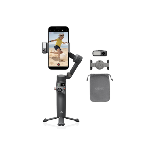 DJI Osmo Mobile 8P Standard Combo smartphone gimbal stabilizer for mobile video shooting available at Camera Club