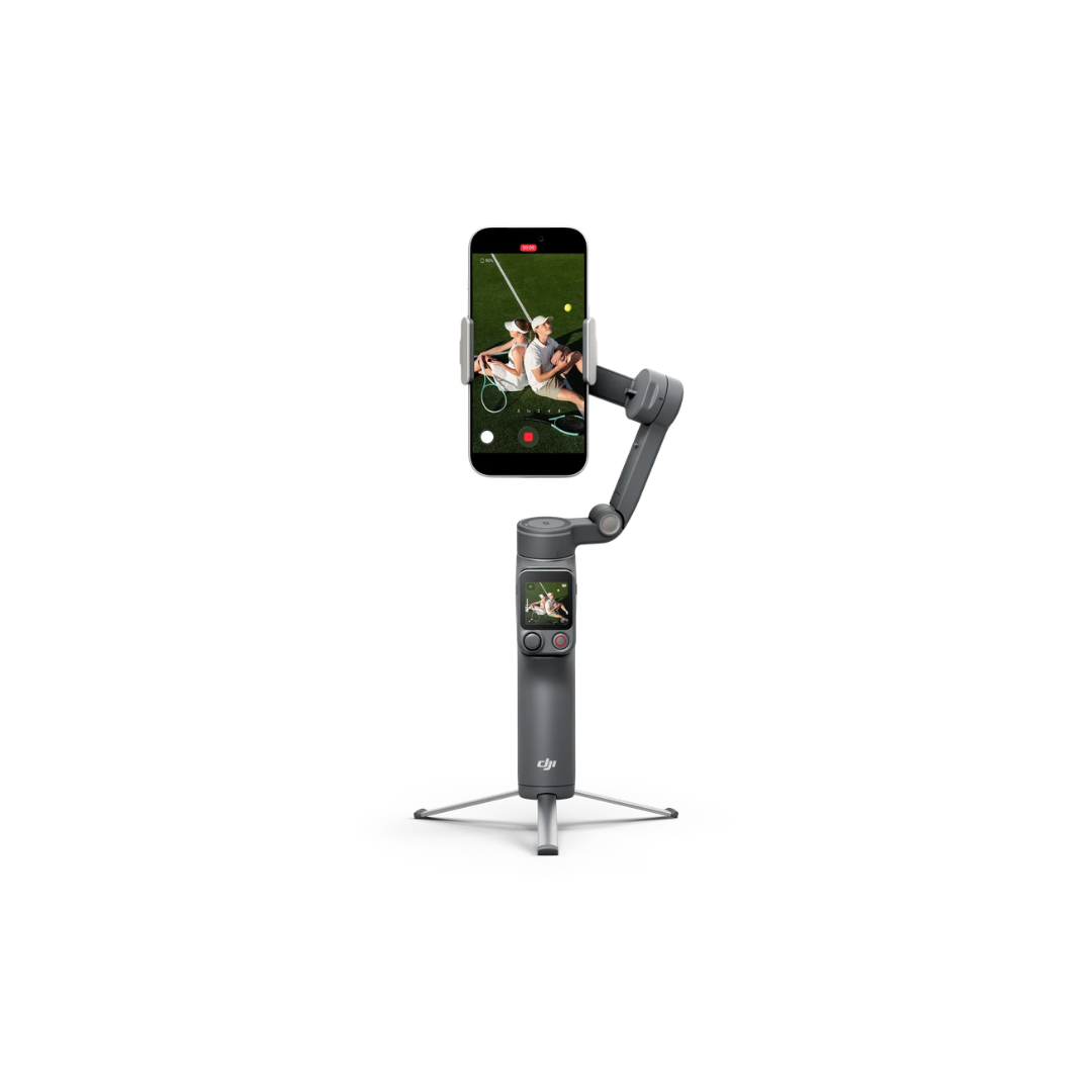 DJI Osmo Mobile 8P Advance Tracking Kit smartphone gimbal stabilizer for mobile video recording at Camera Club