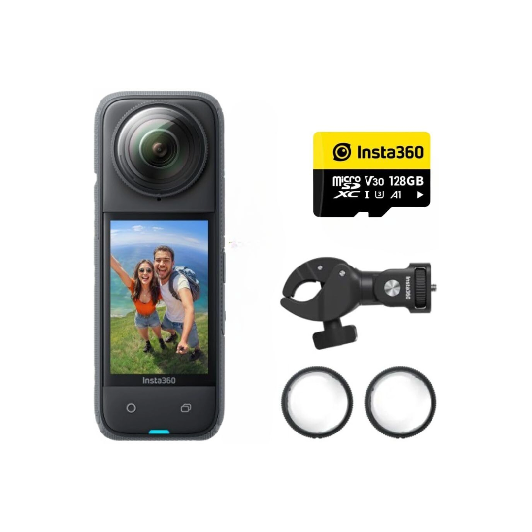 Insta360 X4 AIR Motorcycle Bundle 8K 360 Action Camera Kit
