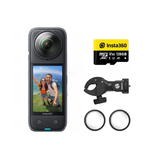 Insta360 X4 AIR Motorcycle Bundle 8K 360 Action Camera Kit
