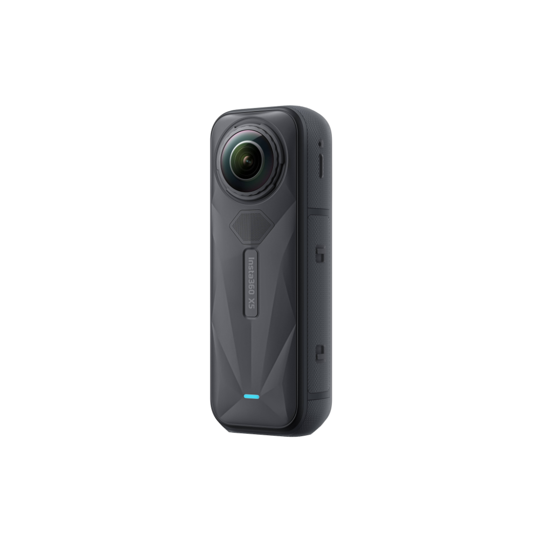 Insta360 X5 Motorcycle Bundle 360 action camera with motorcycle mounting accessories and stabilization kit available at Camera Club India