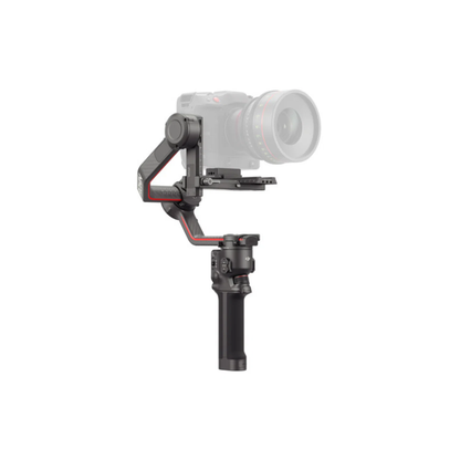 DJI RS 3 Pro handheld 3-axis gimbal stabilizer for professional mirrorless and cinema camera filmmaking setups