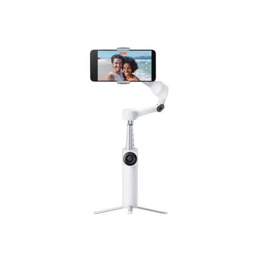Insta360 Flow 2 Standard smartphone gimbal stabilizer with AI tracking and foldable design