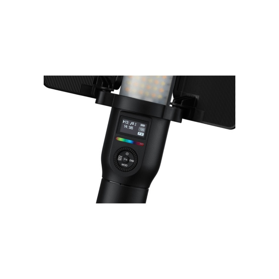 Unboxed Godox LC500R RGB photography continuous LED light stick for video production and studio photography available at Camera Club