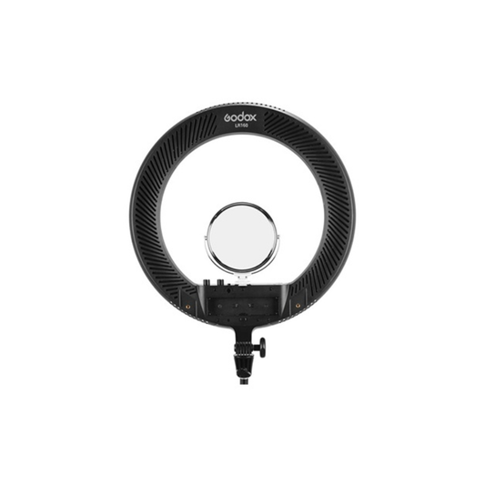 Unboxed Godox LR160 photography continuous ring light for video and portrait lighting at Camera Club