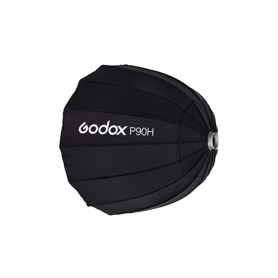 P90H parabolic softbox flash accessory with honeycomb grid for controlled studio lighting