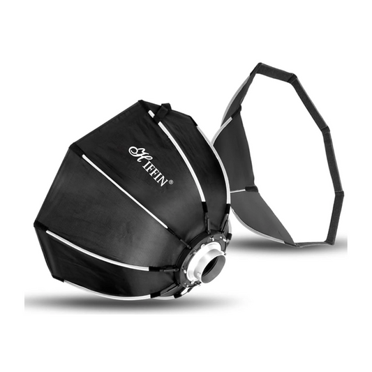 HIFFIN Bowens Mount 65cm Lightweight & Portable Octagon Soft Boxes