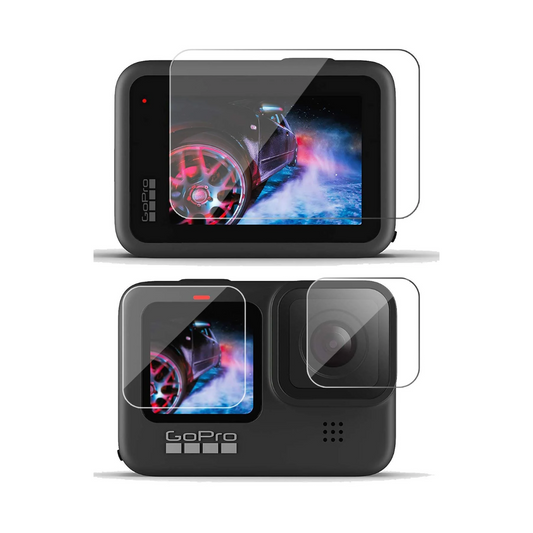 HIFFIN Tempered Glass Screen Protector for GoPro Hero 9 Action Camera