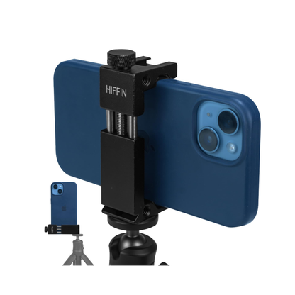 Hiffin HF-05 Aluminium Phone Tripod Mount with Cold Shoe