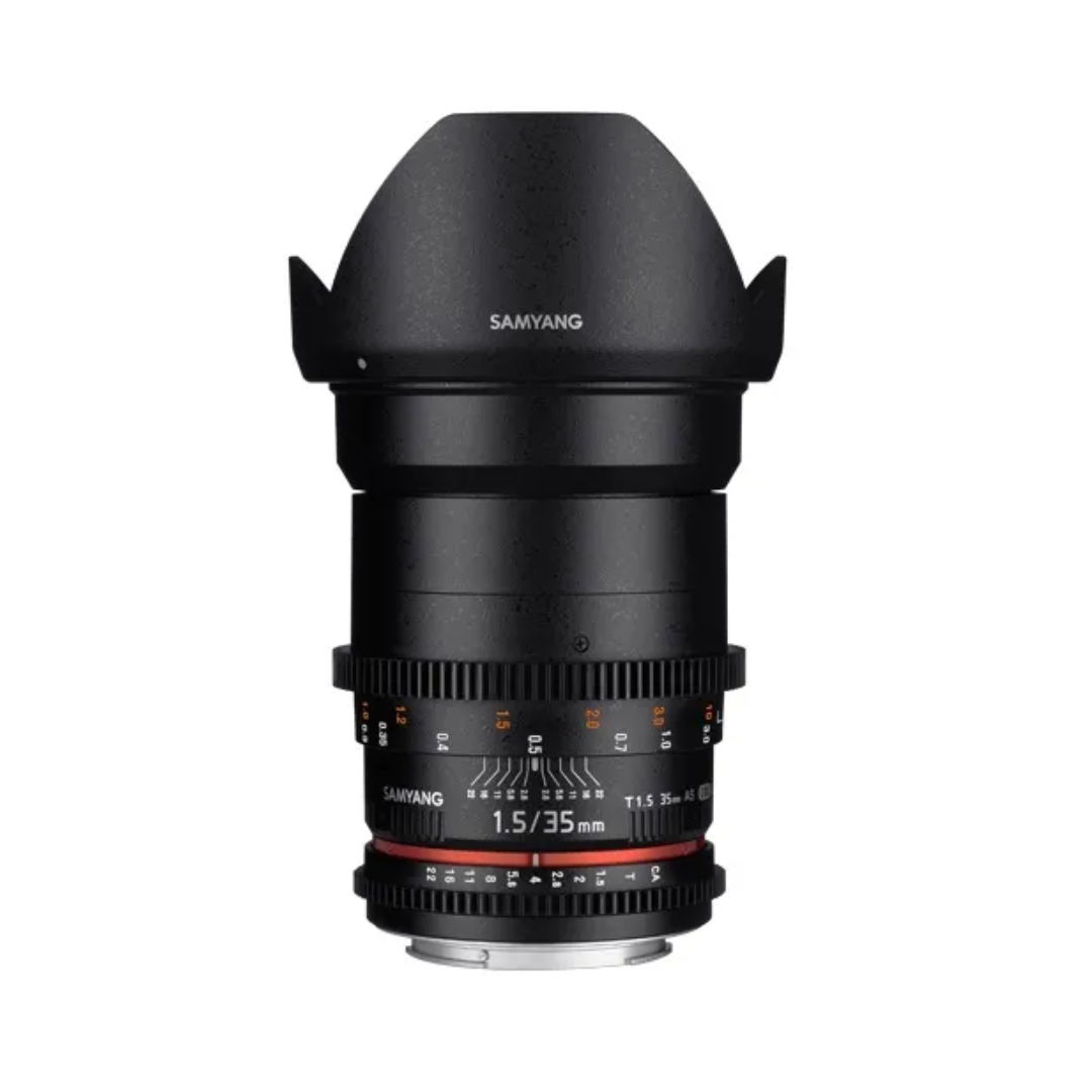 USED I Samyang VDSLR II 35mm T1.5 Cine Lens