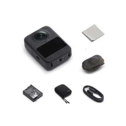 DJI OSMO 360 Standard Combo 360-degree camera with accessories