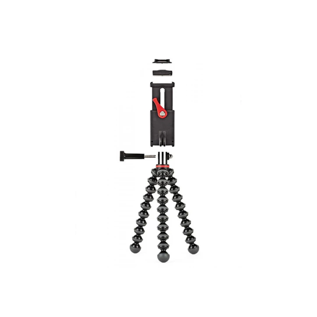 Unboxed JOBY GripTight Action Kit Black and Charcoal Smartphone Tripod Mount Kit
