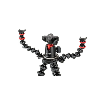 Unboxed Joby GorillaPod Rig JB01522-BWW flexible camera rig in black and charcoal for vlogging, DSLR, mirrorless cameras, microphones, and LED accessories
