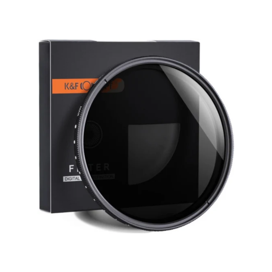 K&F Concept Basic ND2–ND400 Variable ND Filter for DSLR and mirrorless cameras