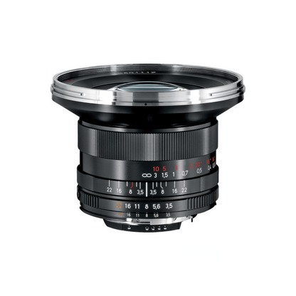 Used ZEISS Distagon T* 18mm f/3.5 ZF.2 ultra-wide prime lens for Nikon F mount available at Camera Club.