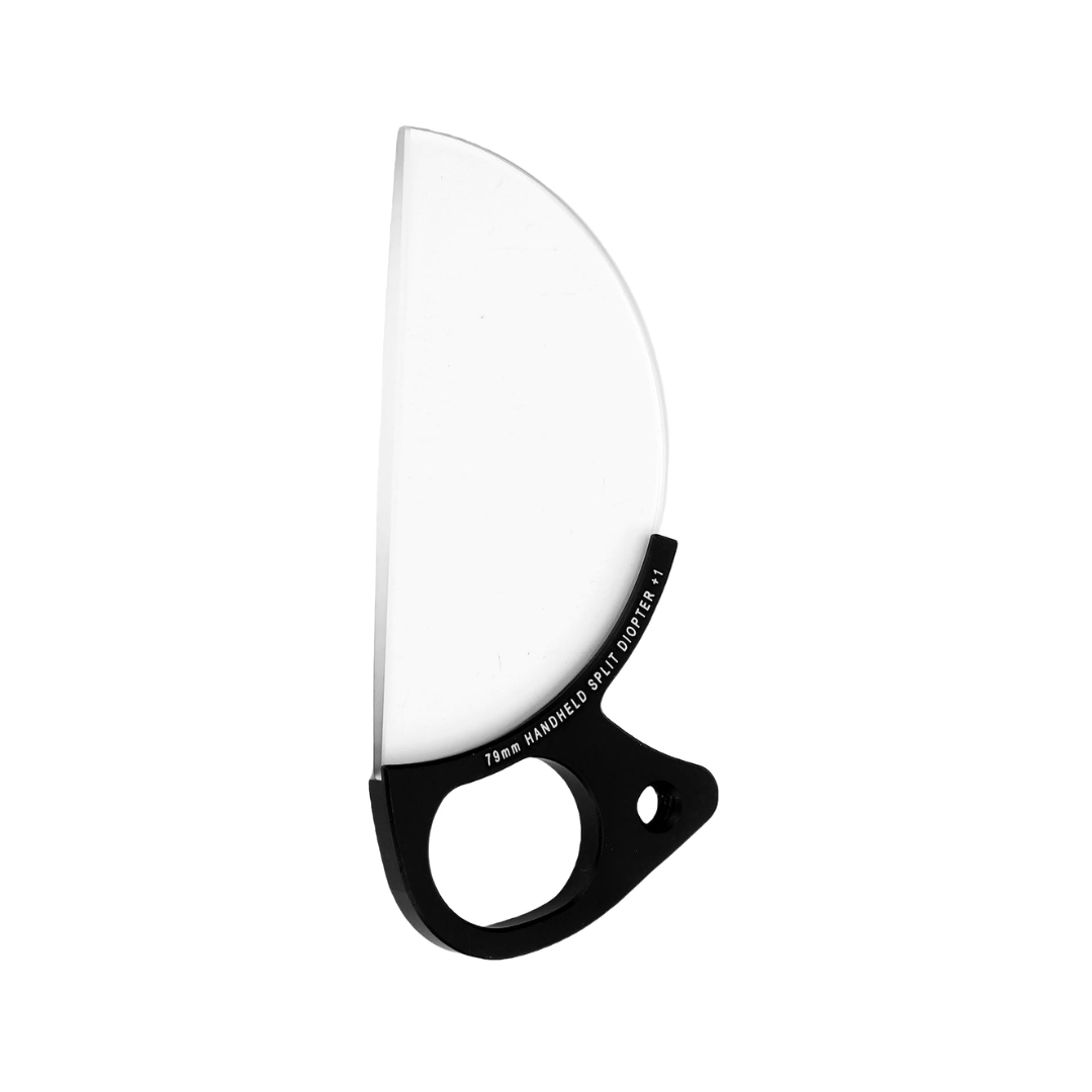 K&F Concept 79MM handheld semicircle prism filter used to create artistic light refraction and creative in-camera photography effects