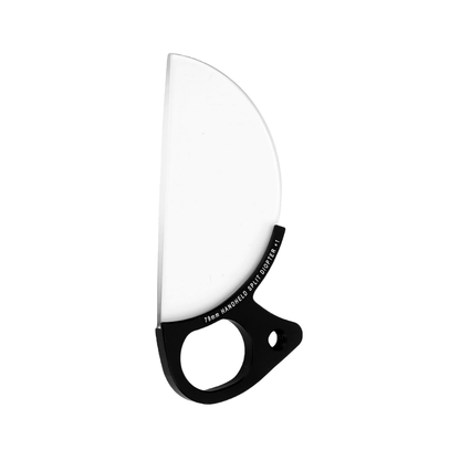 K&F Concept 79MM handheld semicircle prism filter used to create artistic light refraction and creative in-camera photography effects