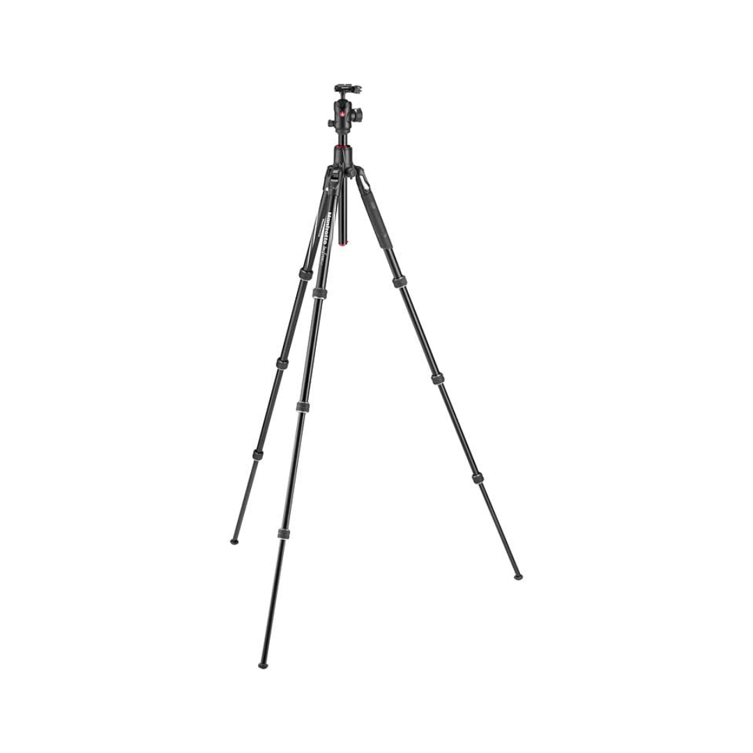 Manfrotto Befree GT XPRO aluminium tripod with 90 degree center column for macro and professional photography