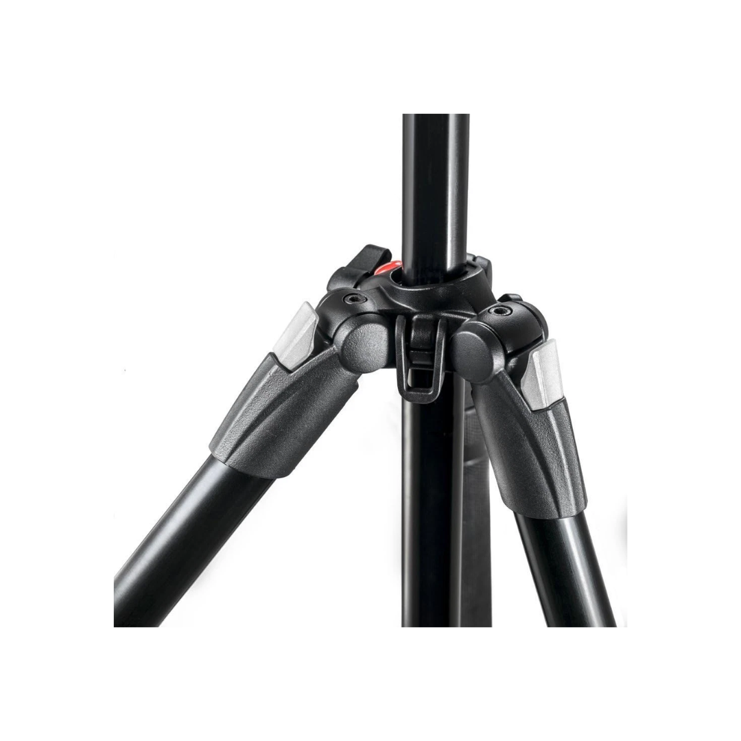 Manfrotto 290 Xtra Aluminium Tripod with adjustable legs and sturdy build 